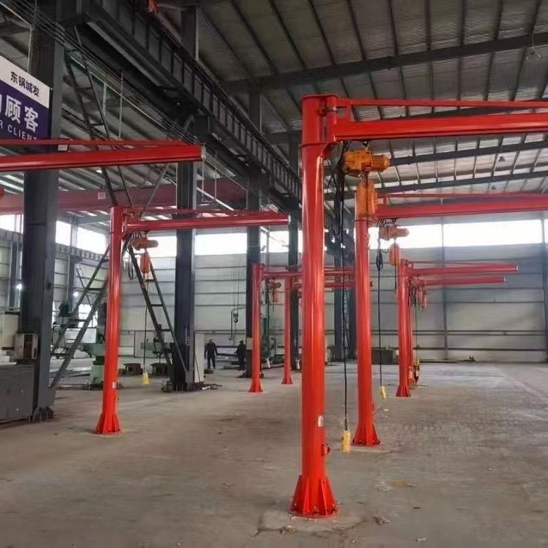 重庆工厂空间利用率翻倍?墙壁式悬臂吊的5大高效安装方案
